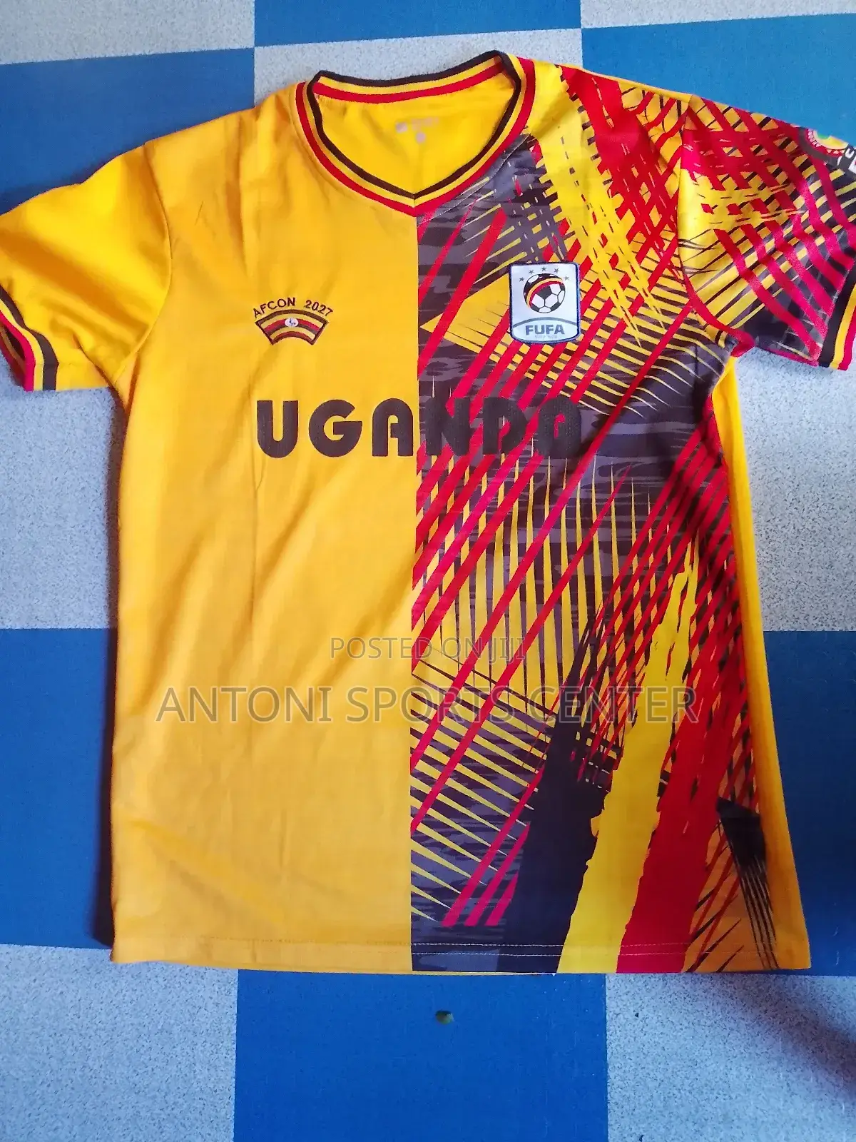 Uganda Crans Yellow Color Original One