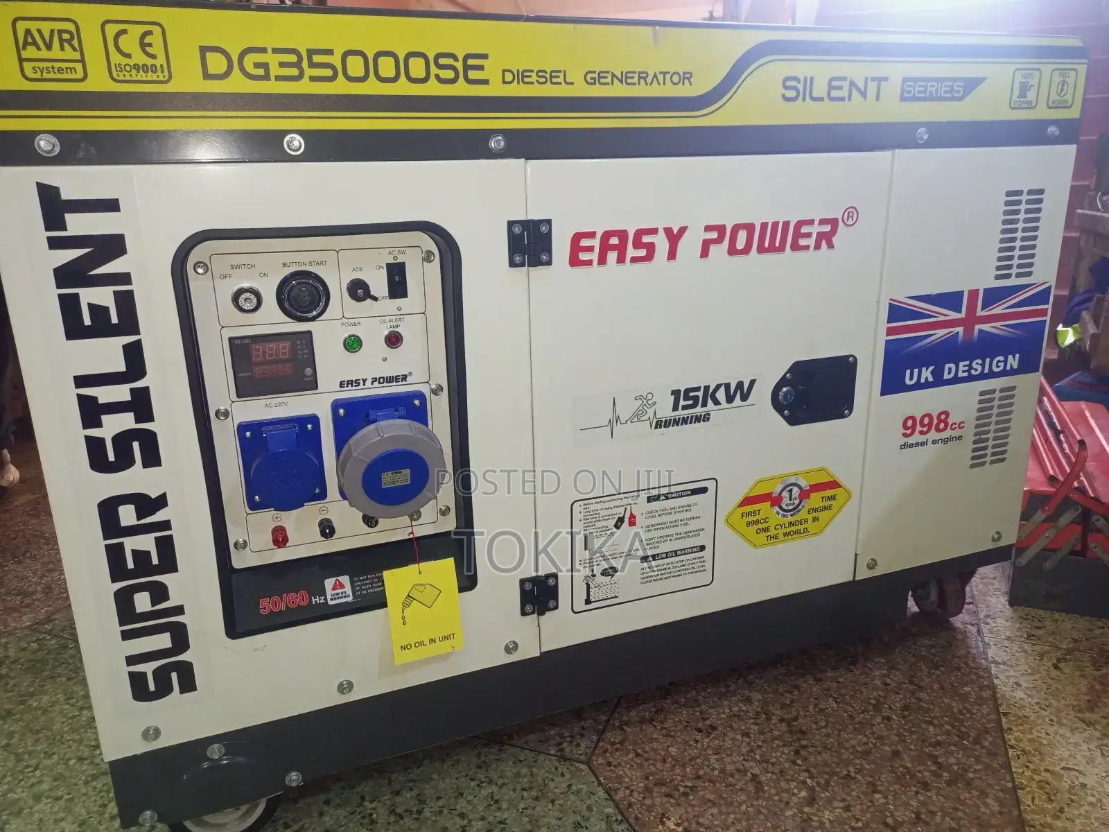 15kva/15kwa Diesel Generator Remote Start