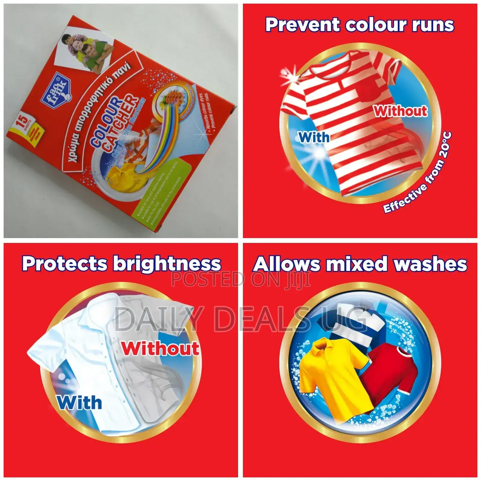 Colour Catcher 15 Pieces