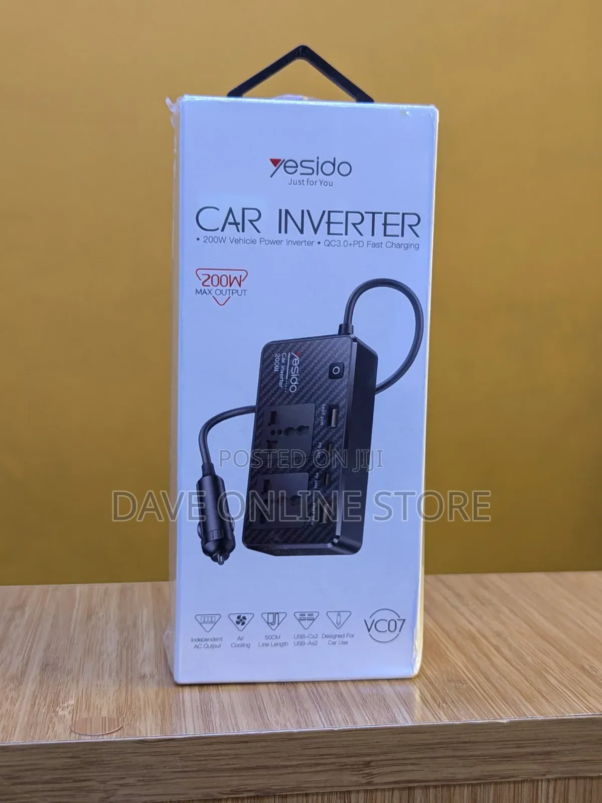 Yesido Car Inverter 200w (Vc 07)