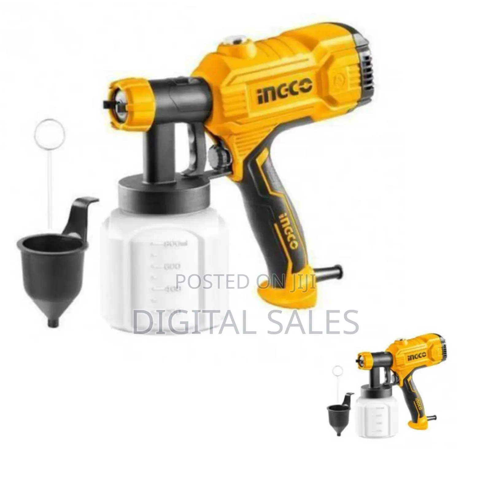 Ingco Electric Spray Gun -450 Watts -800ml Measuring Cup