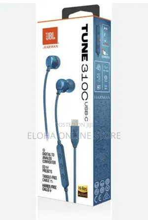JBL Tune 310c Usb-C Wired in-Ear Headphones