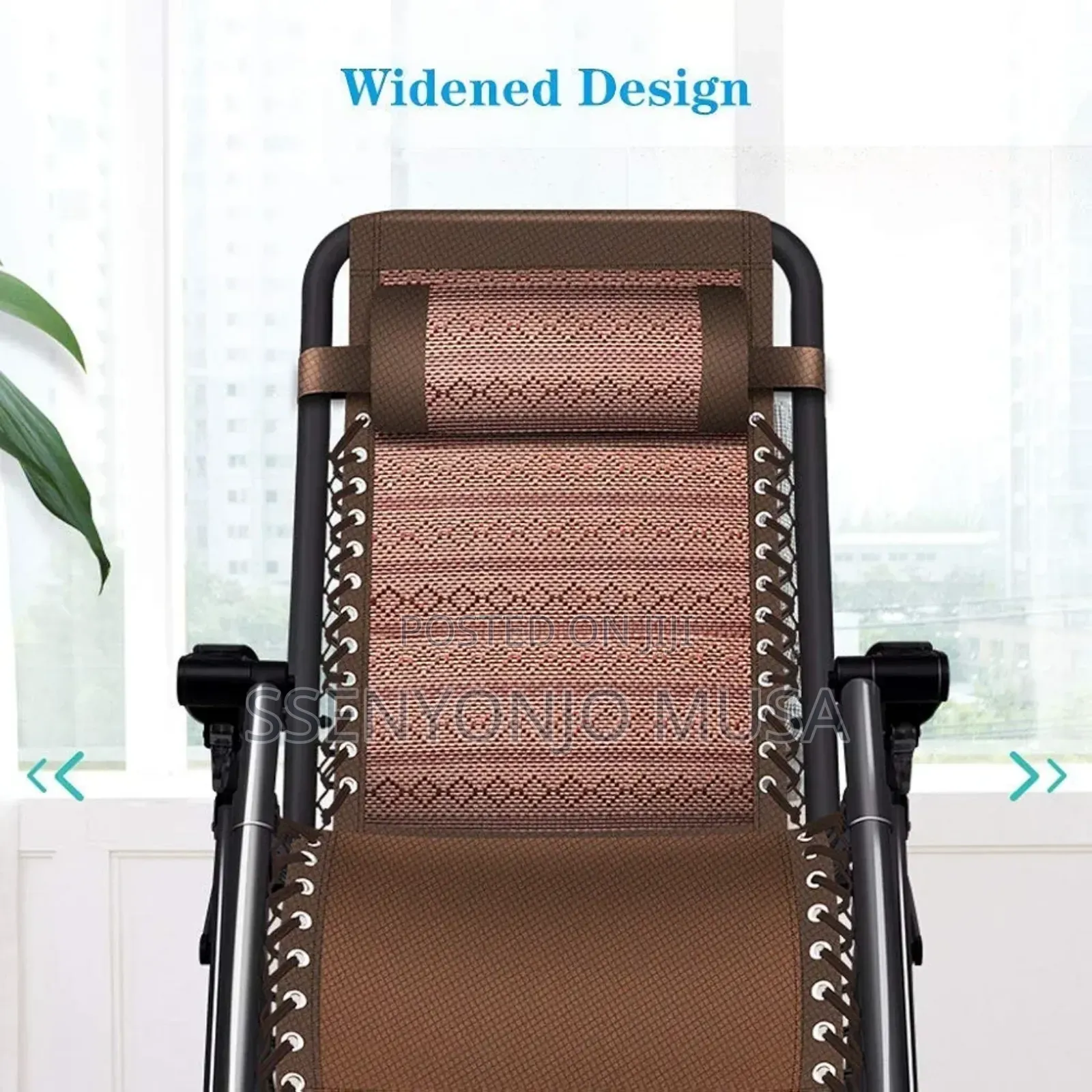 Folding Bamboo Recliner Chair - Zero Gravity Outdoor