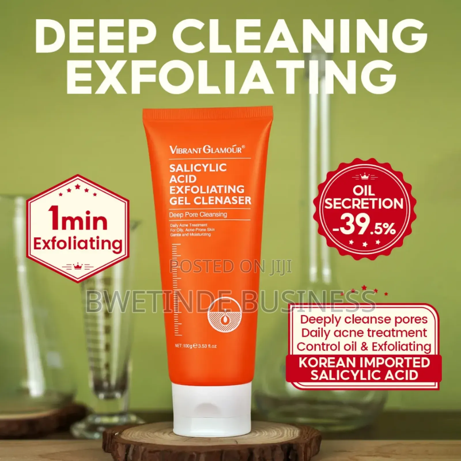 Vibrant Glamour Salicylic Acid Facial Cleanser