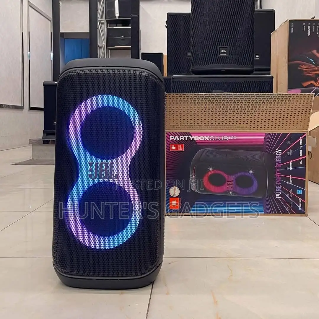 JBL Party Box Club 120 Bluetooth Rechargeable Powerful Speak