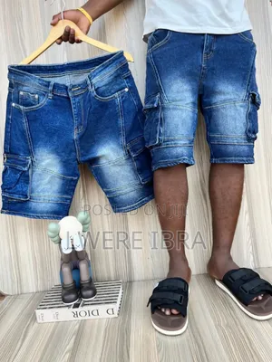 Balmain Jean Shorts for Men
