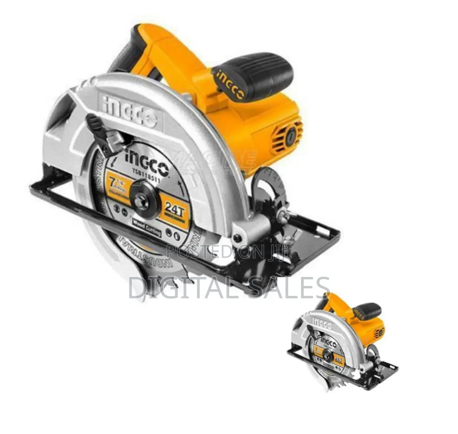 Ingco Circular Saw 1400w Industrial - Silver
