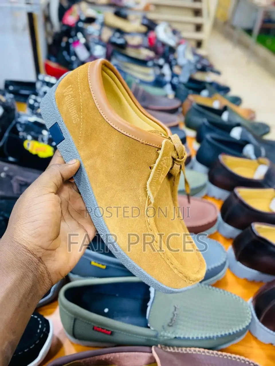 Original Clarks Casual Suede Shoes (Size 40-46 Available)