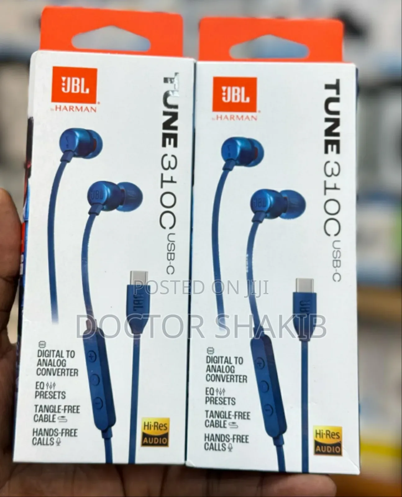 Original JBL Tune 310c Usb-C Blue