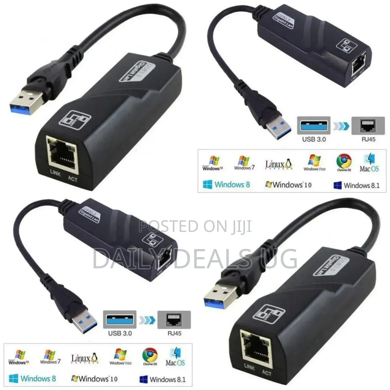Usb 3.0 Ethernet High-Speed Network Adapter