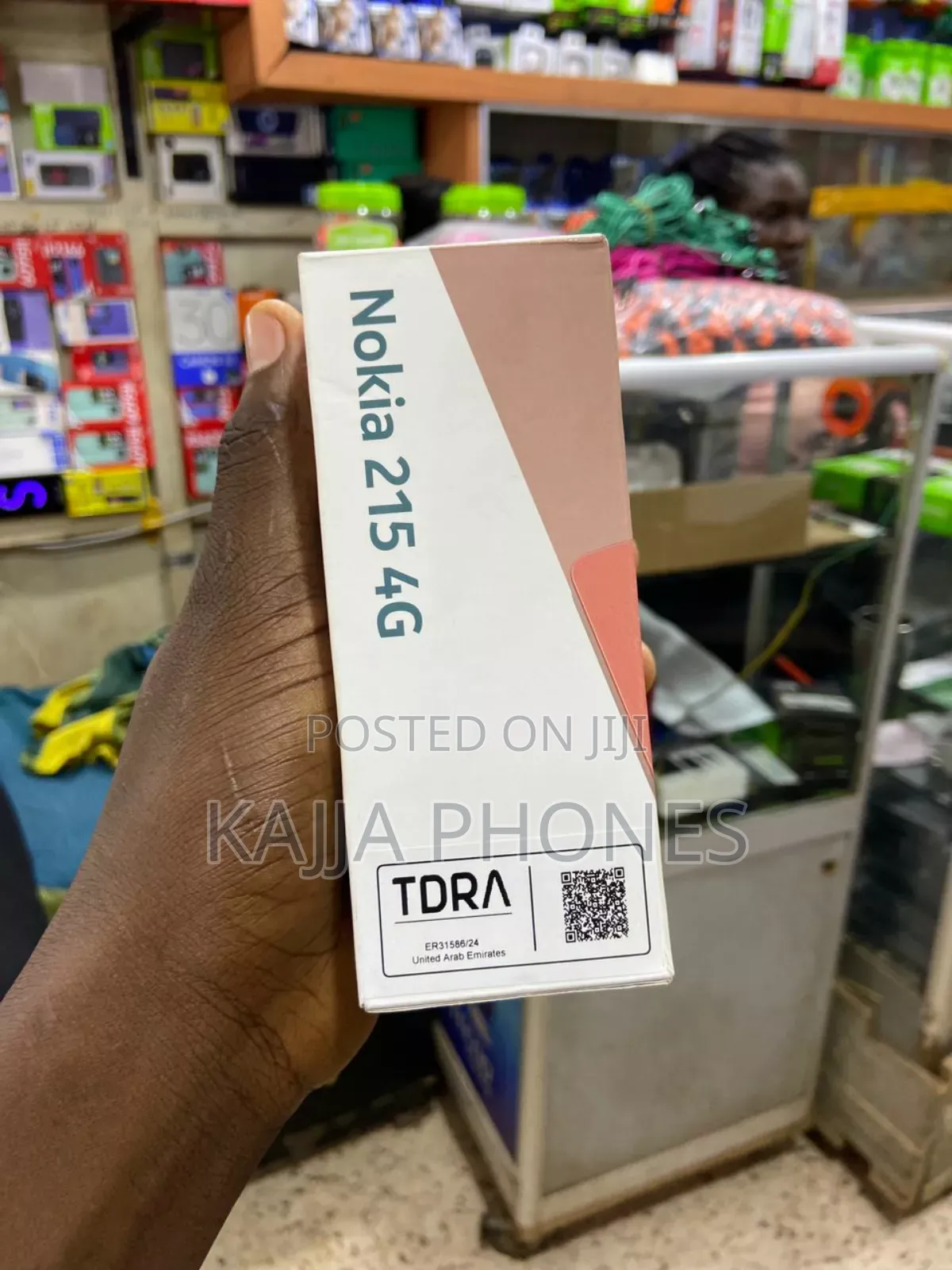 New Nokia 215 4G Pink
