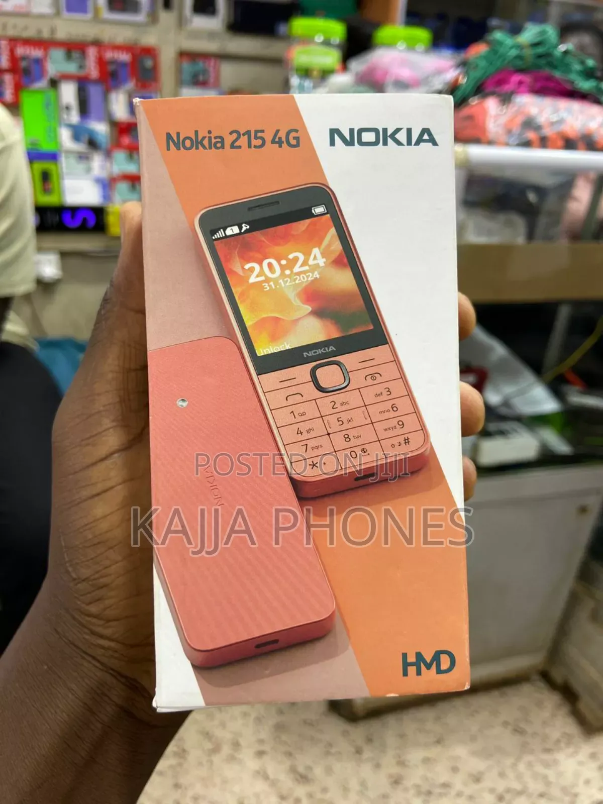 New Nokia 215 4G Pink