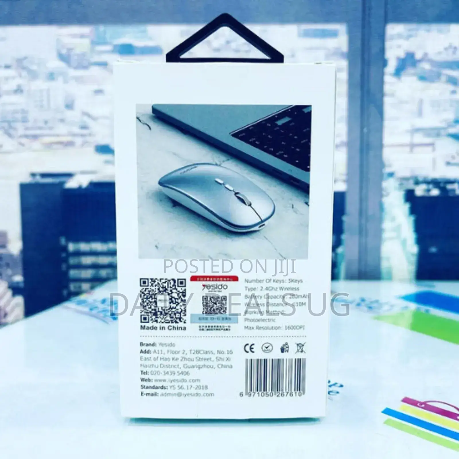 Yesido Kb15 Portable Rechargeable Wireless Mouse