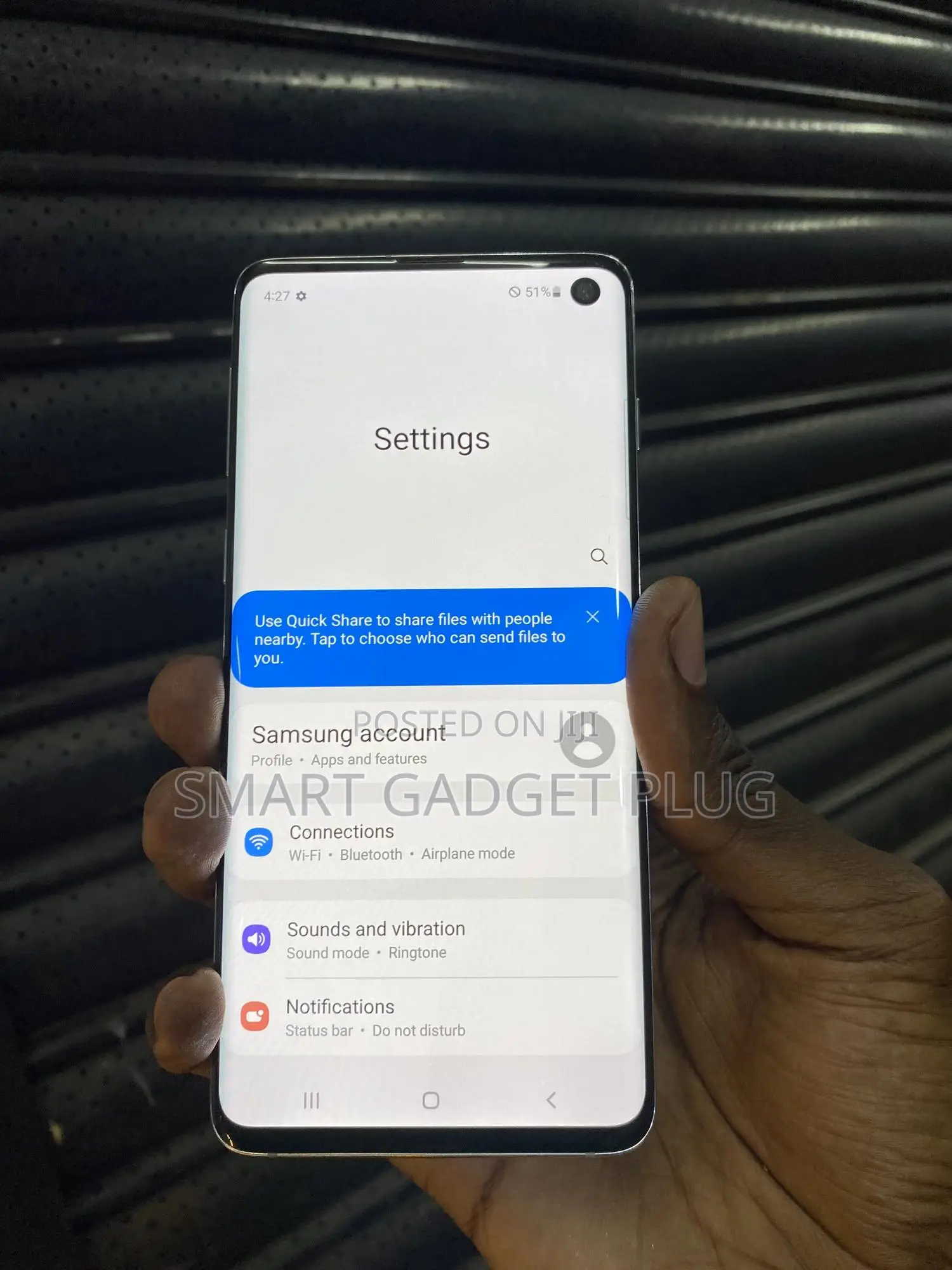 Samsung Galaxy S10 128 GB Blue