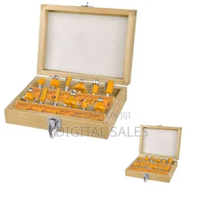 Ingco 12pcs Router Bits Set(6mm) -