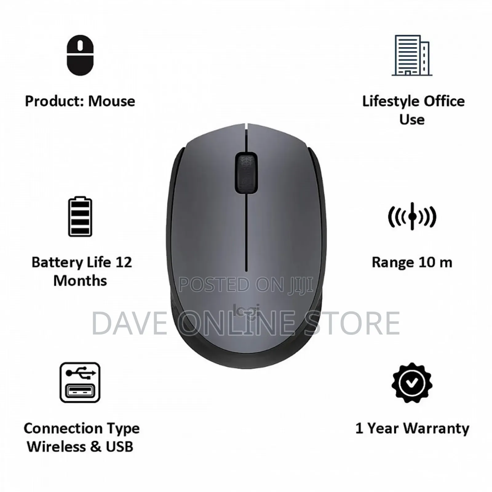 Logitech Wireless Mouse M171