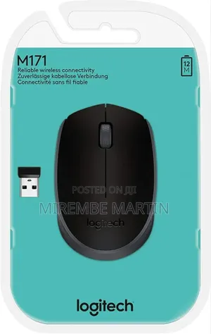 Logitech Wireless Mouse for Pc Laptop - M171