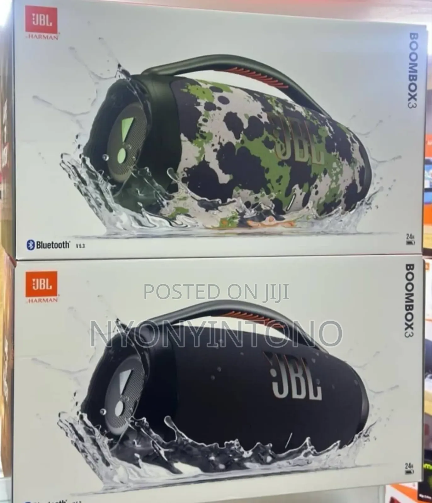 JBL Boom Box 3 Rechargeable Bluetooth Speaker
