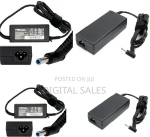 Hp (Blue Pin) Original Laptop 19.5v 3.33a 65w Adapter Black
