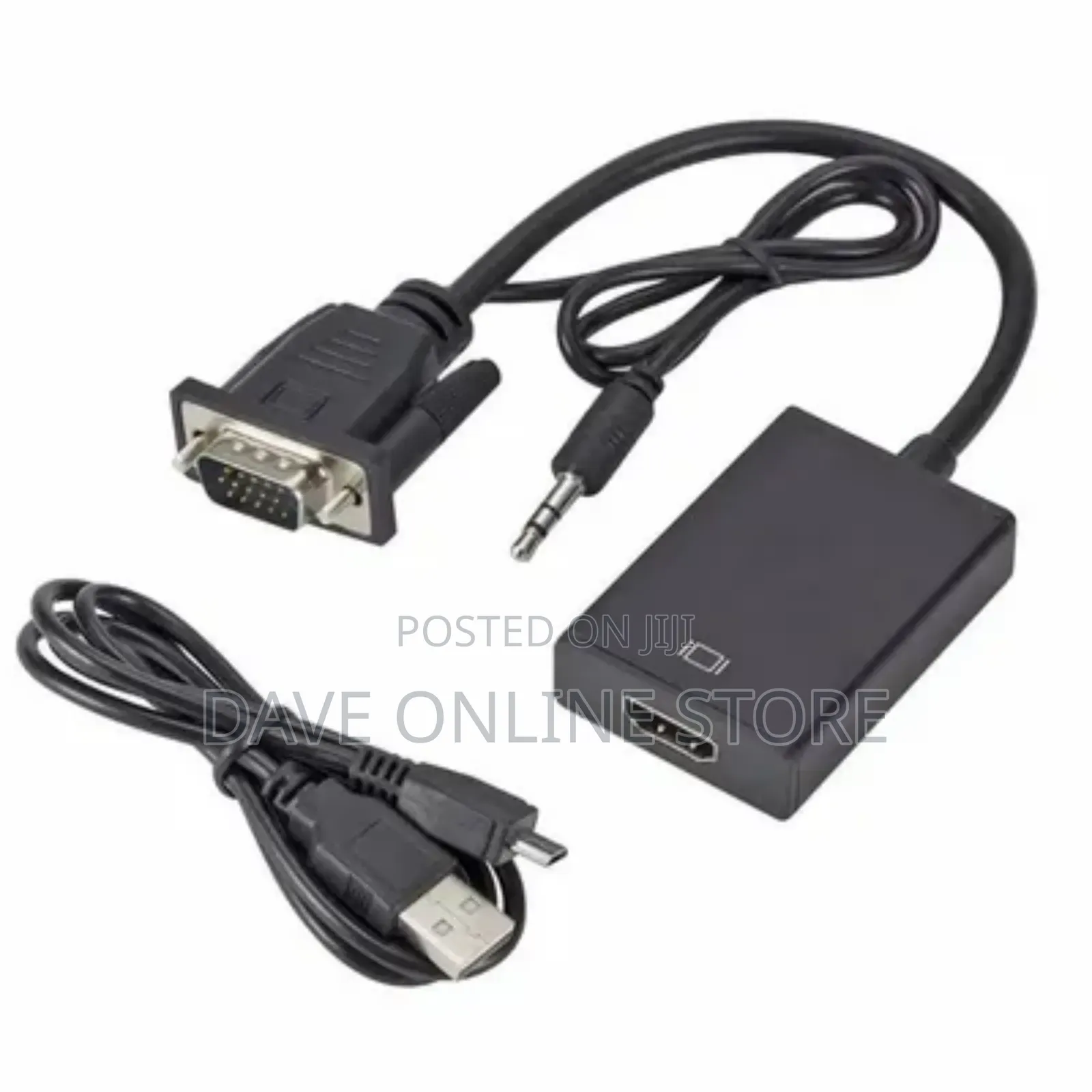 1080p Audio Input Vga to HDM Adapter Output Male to Female