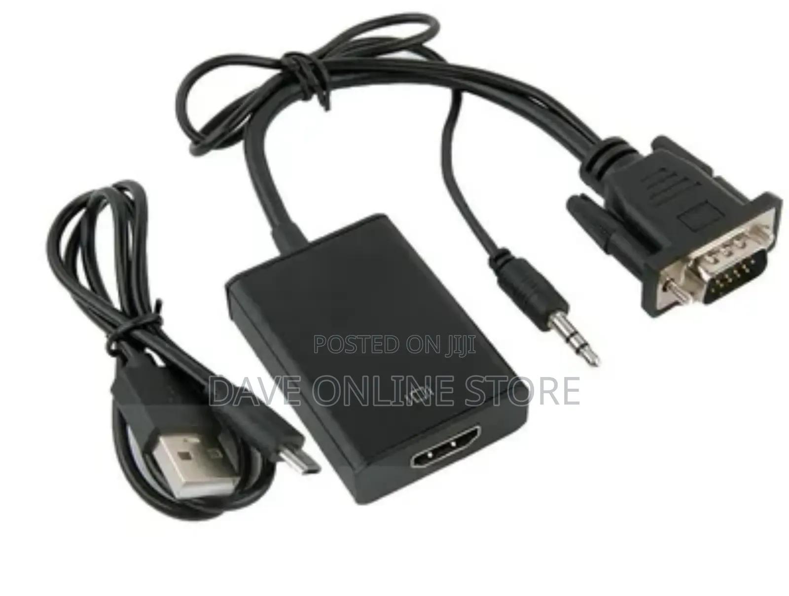 1080p Audio Input Vga to HDM Adapter Output Male to Female