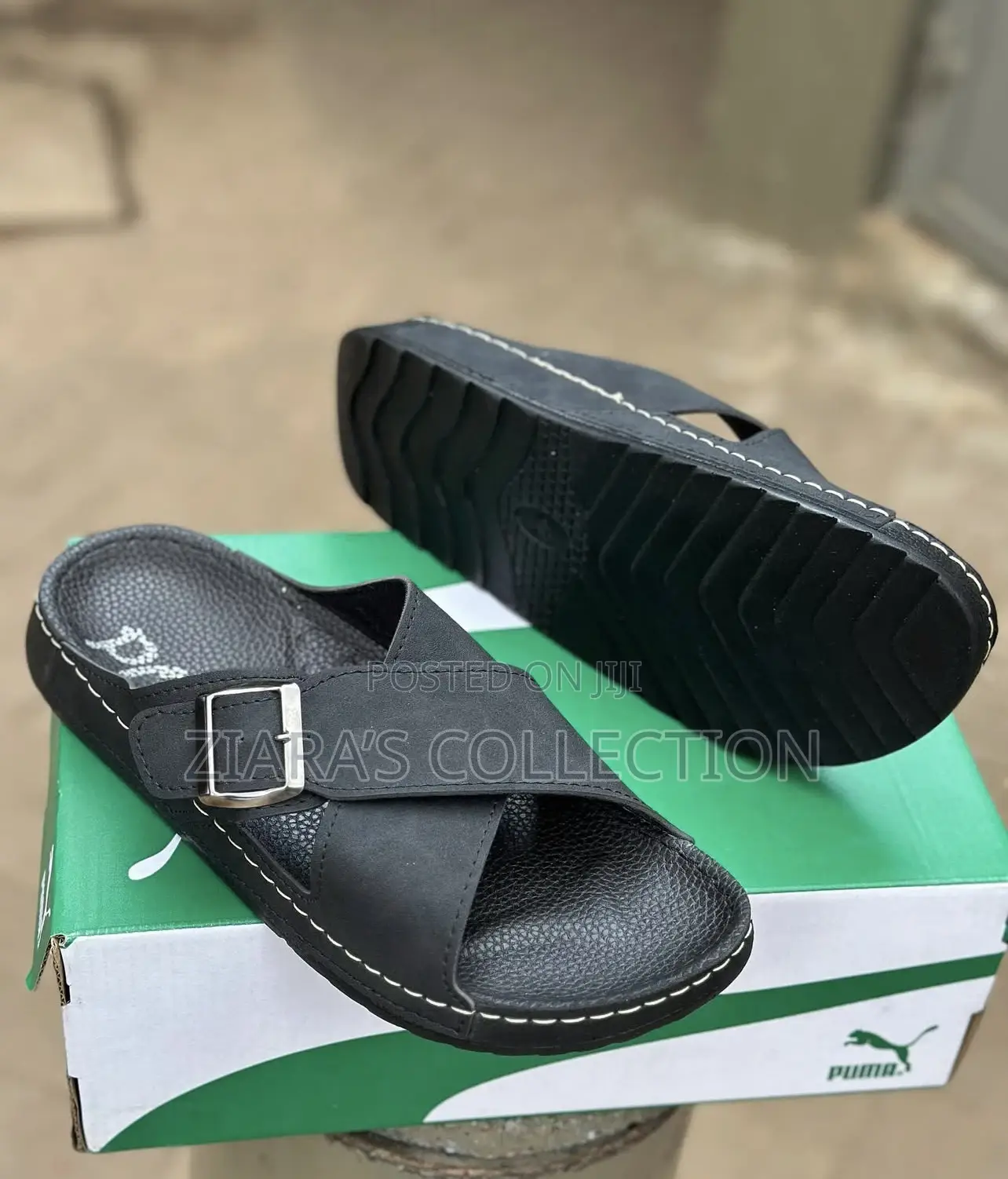 Black Polex Sandals