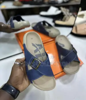 Navy Blue Alc Men’S Sandals