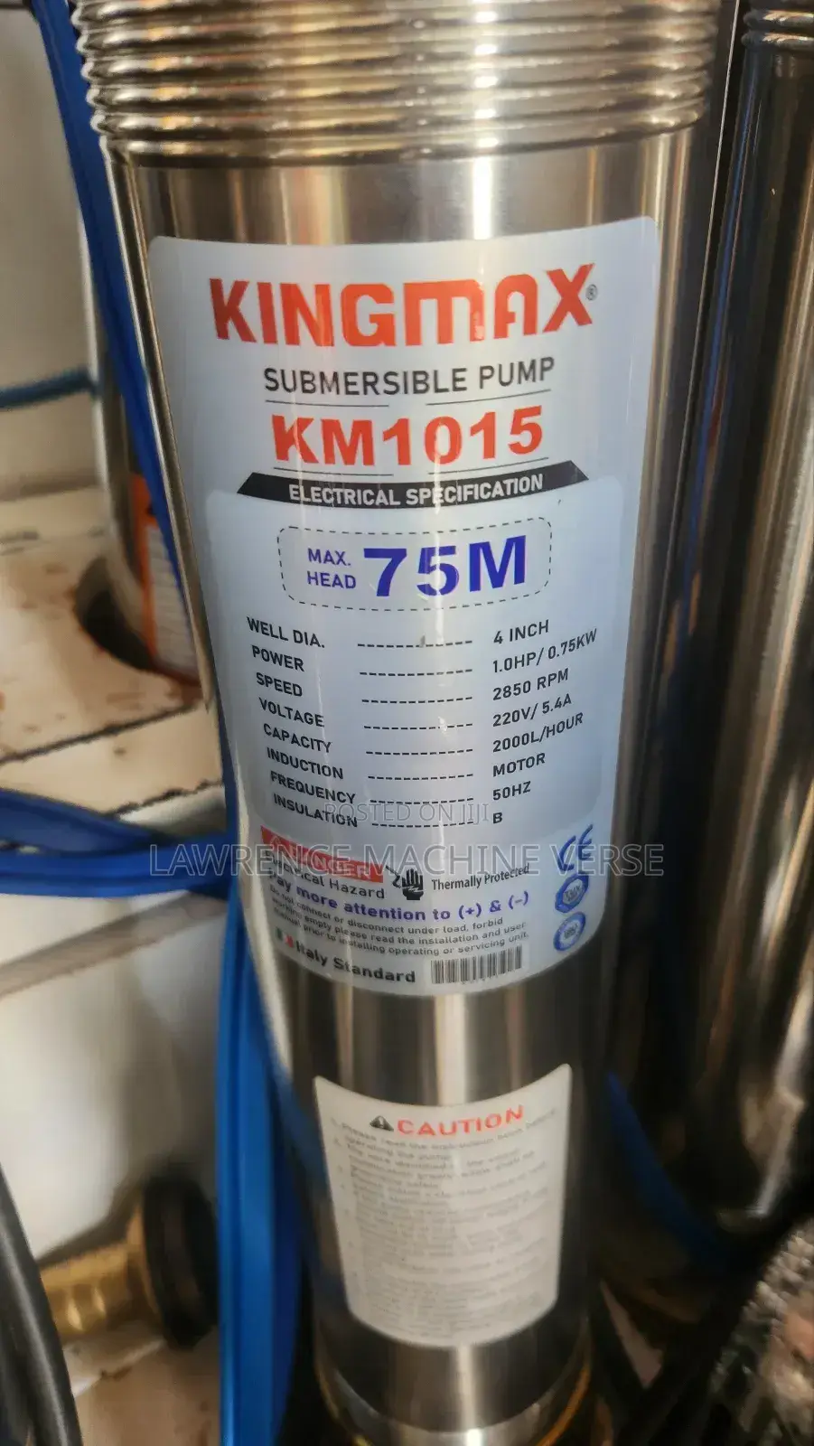 Water Pump Kingmax 75m