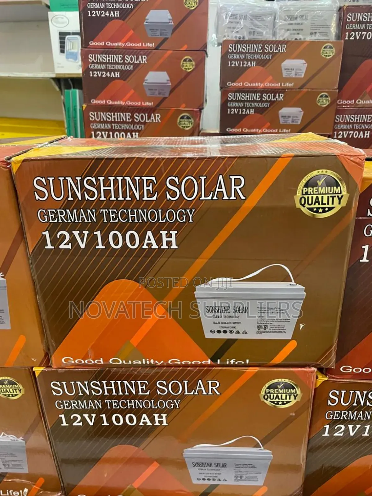 100ah Sunshine German Technology Solar Battery Kakn