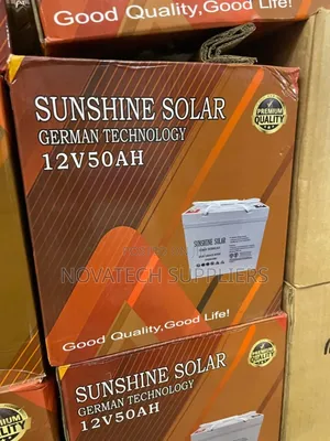 50ah German Technology Sunshine Solar Battery Istak