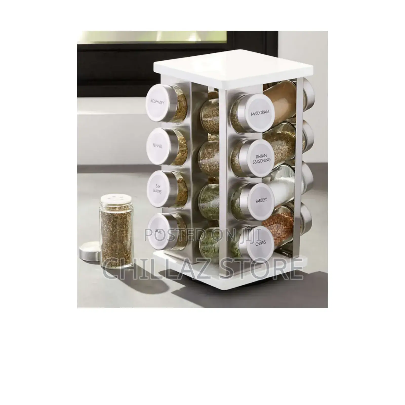 16 Jar Spice Rack.