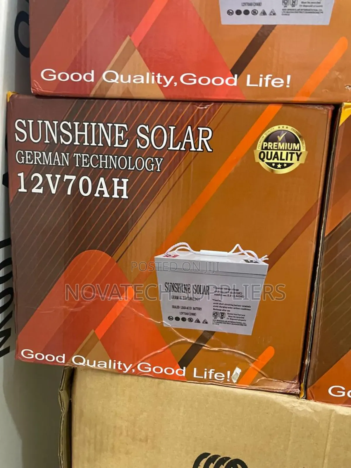 70ah Sunshine Solar Powder Battery Cvam