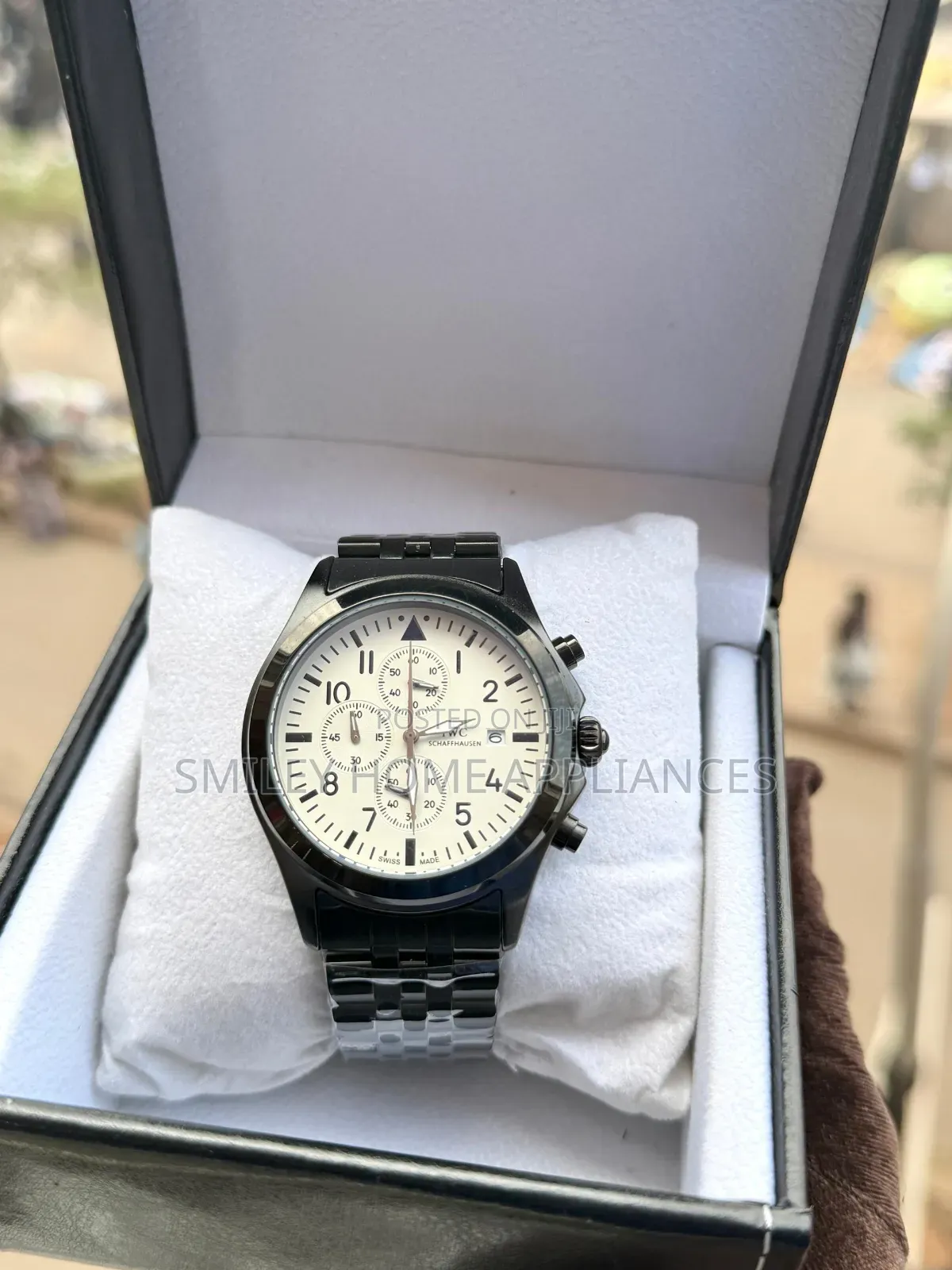 Iwc Schaffhausen Men's Classic Analog Wrist Watch