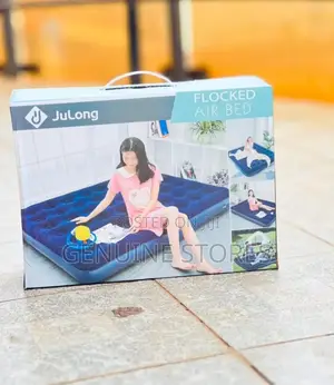 Flocked Air Bed.