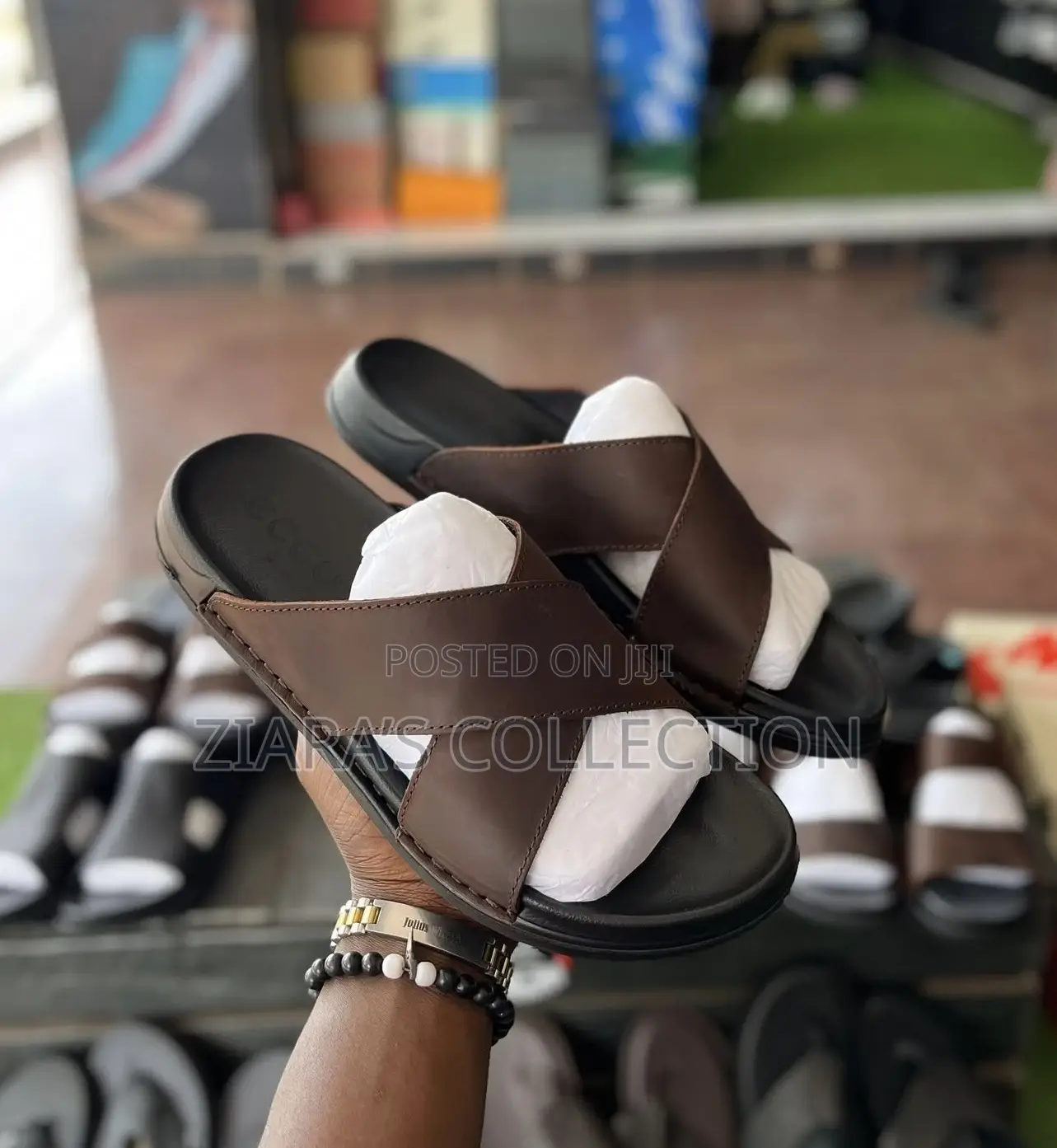 Brown Ecco Sandals