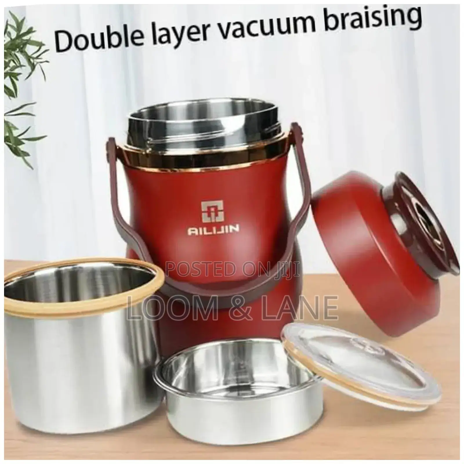 2l Double Layer Vacuum Braising Dish