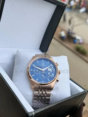 Iwc Schaffhausen Silver Gold Men's Wrist Gift Box Watch