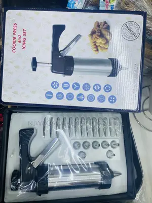 Biscuit Cookie Press Icing Set