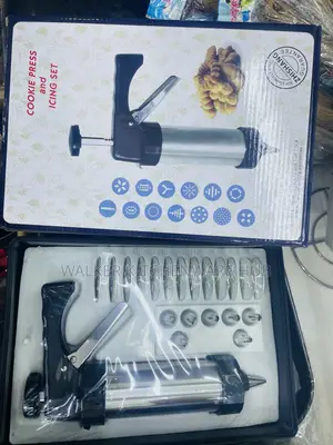 Biscuit Cookie Press Icing Set