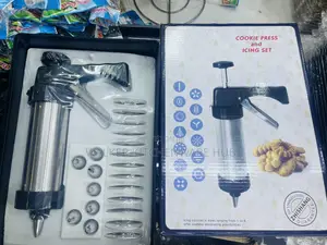 Biscuit Cookie Press Icing Set