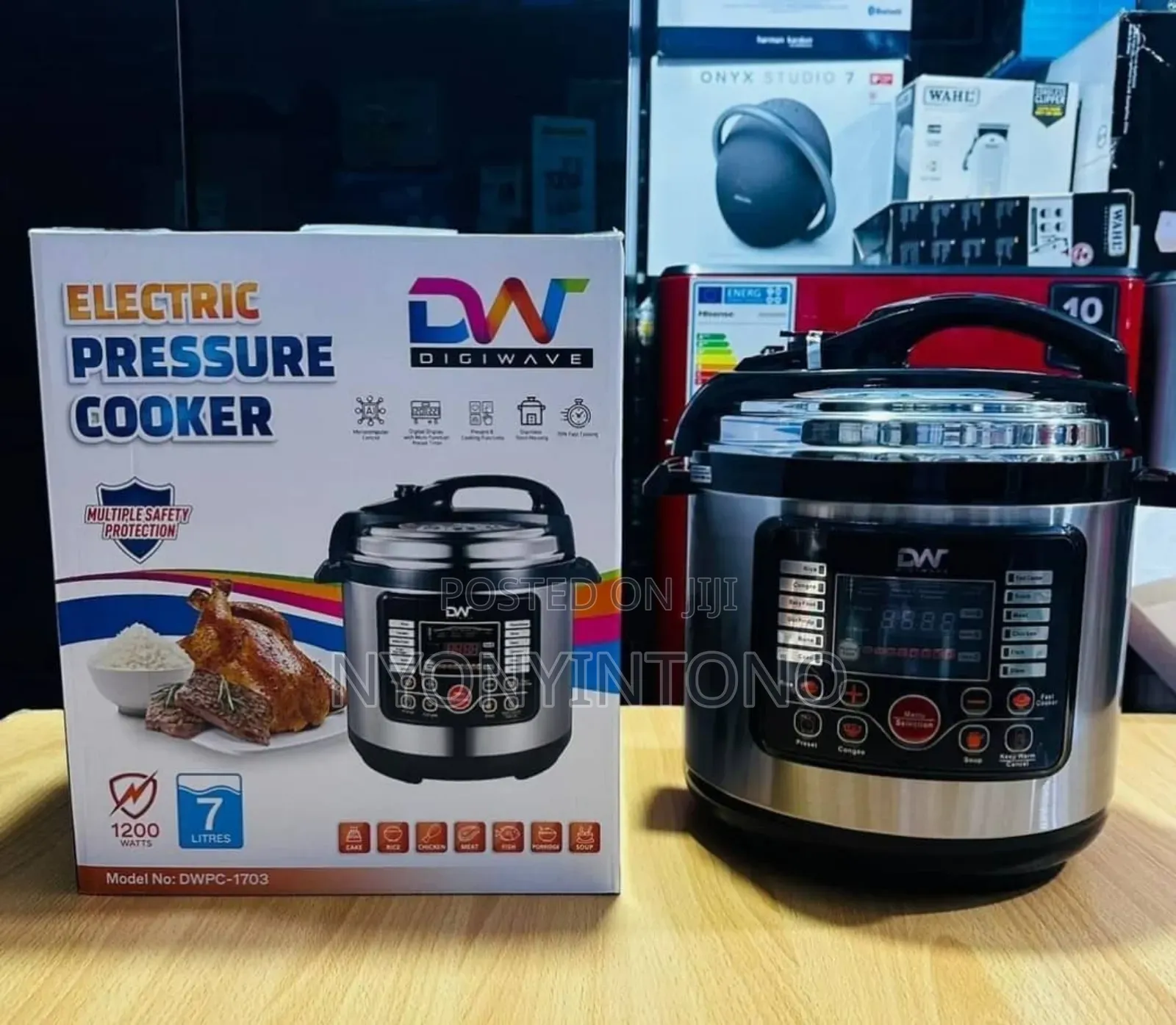 Digi Wave 7liters Digital Electric Pressure Cooker