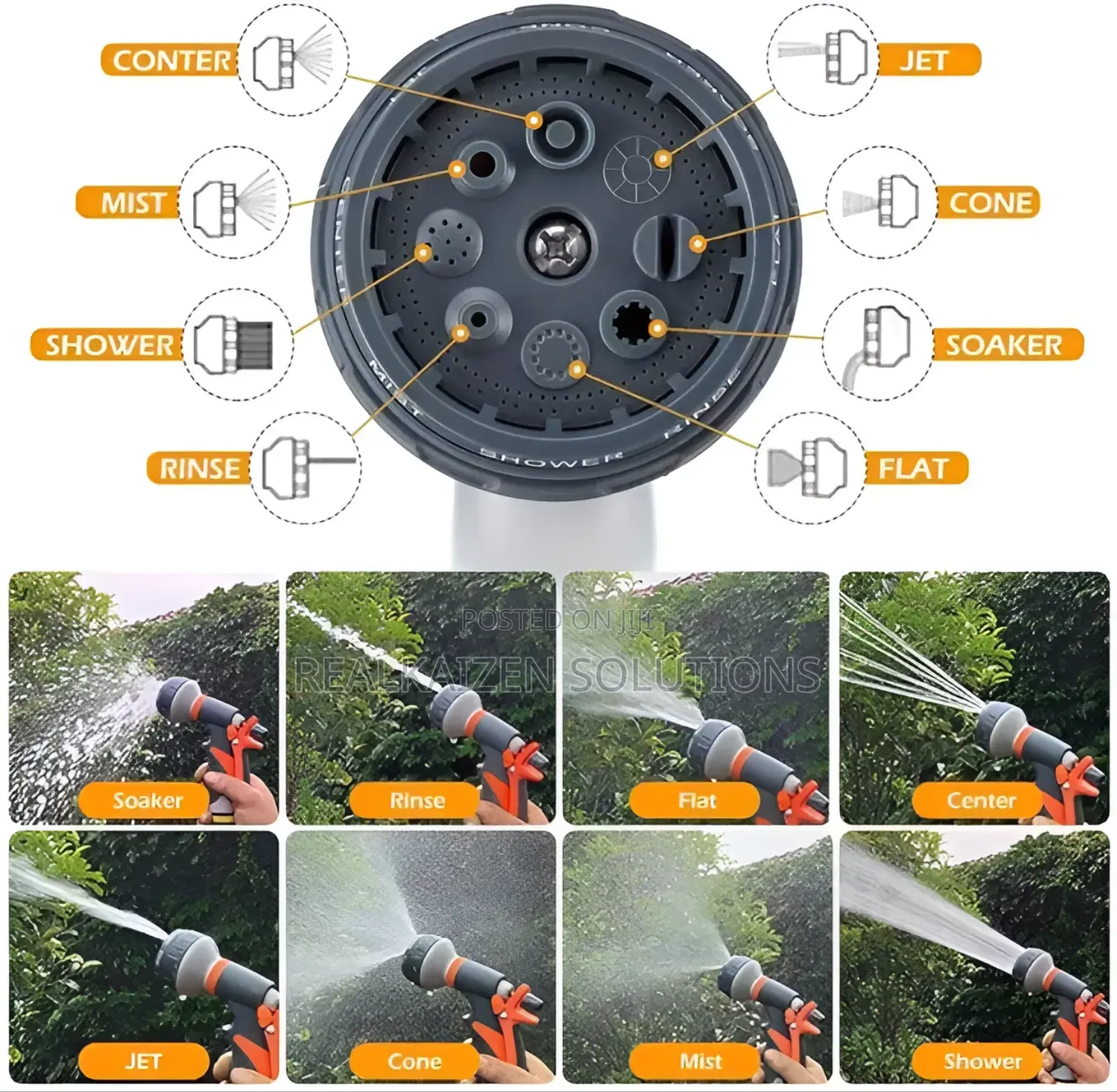Cool Suit Pressure Washing Water Gun With Hose Connectors