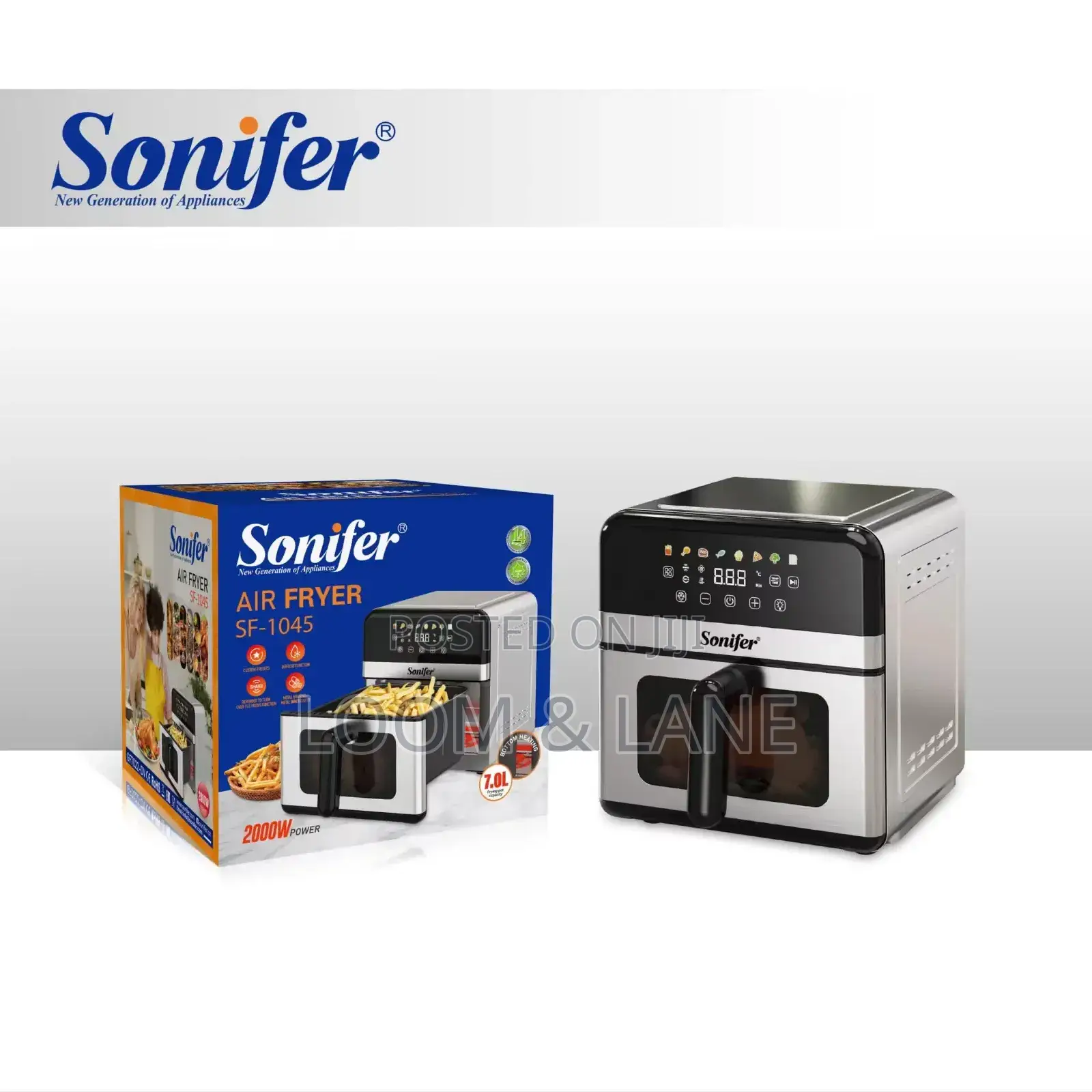 7l Sonifer Air Fryer Sf-1045