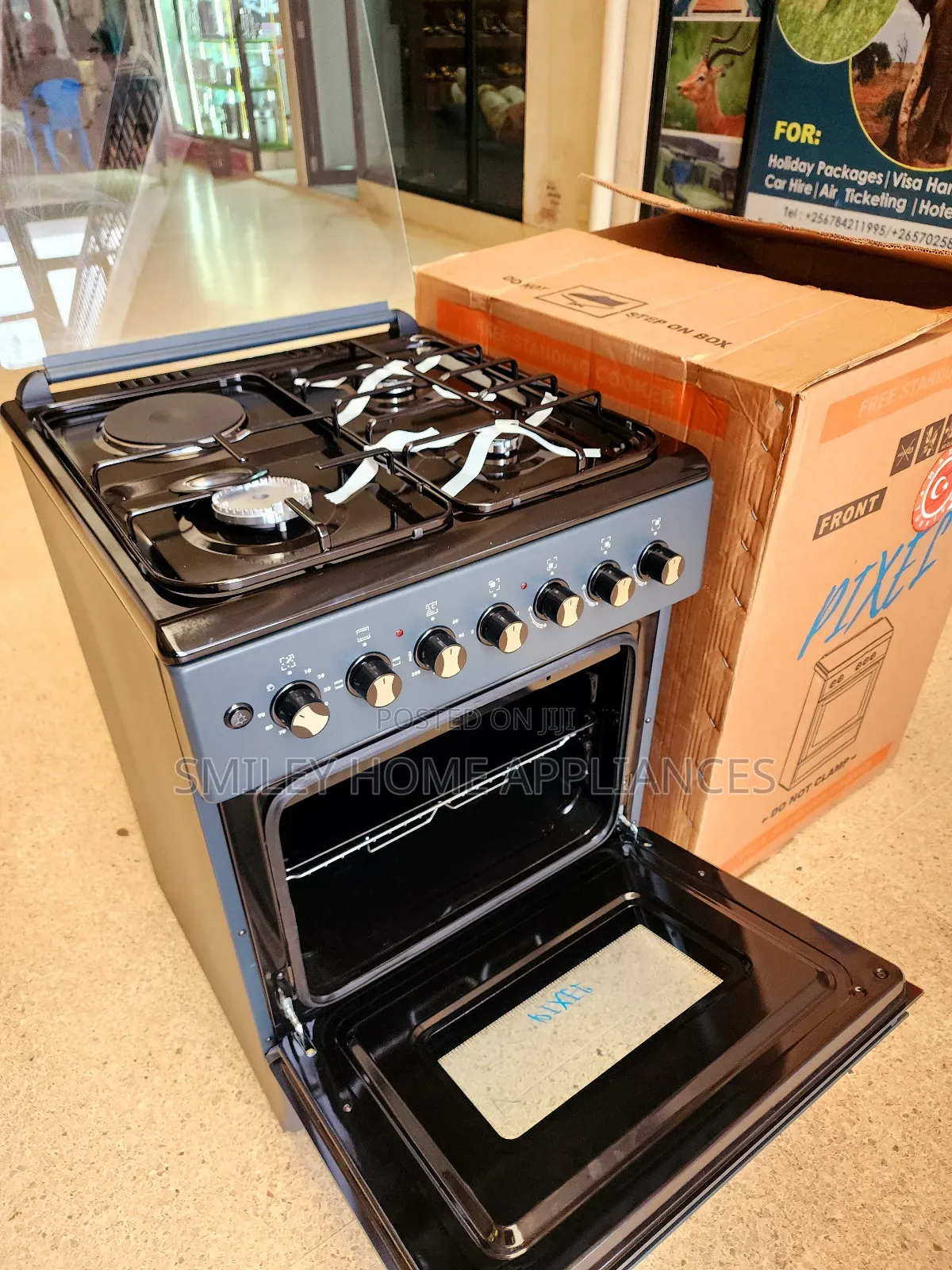 Pixels 60cm by 60cm (3+1) Gas Cooker at Black Friday Price
