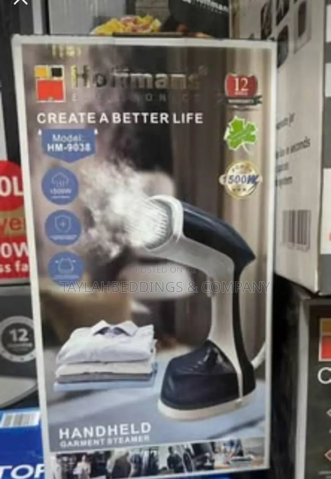 Hoffmans Hm-9038 Handheld Steam Generator - Multicolor