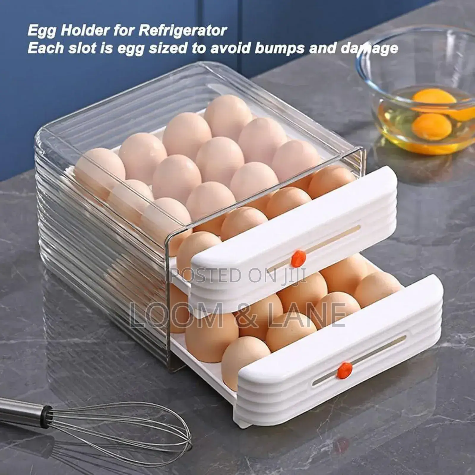 Layered Sizable Egg Holder