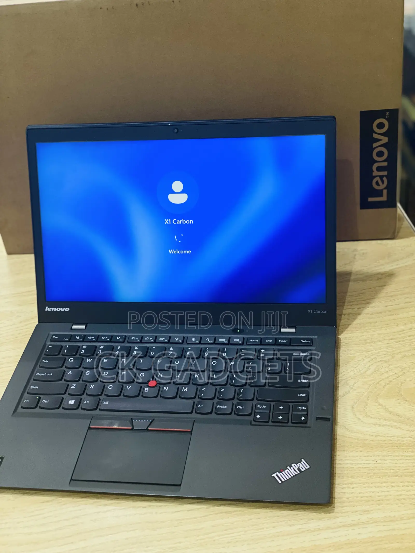New Laptop Lenovo ThinkPad X1 Carbon 8GB Intel Core I7 SSD 256GB