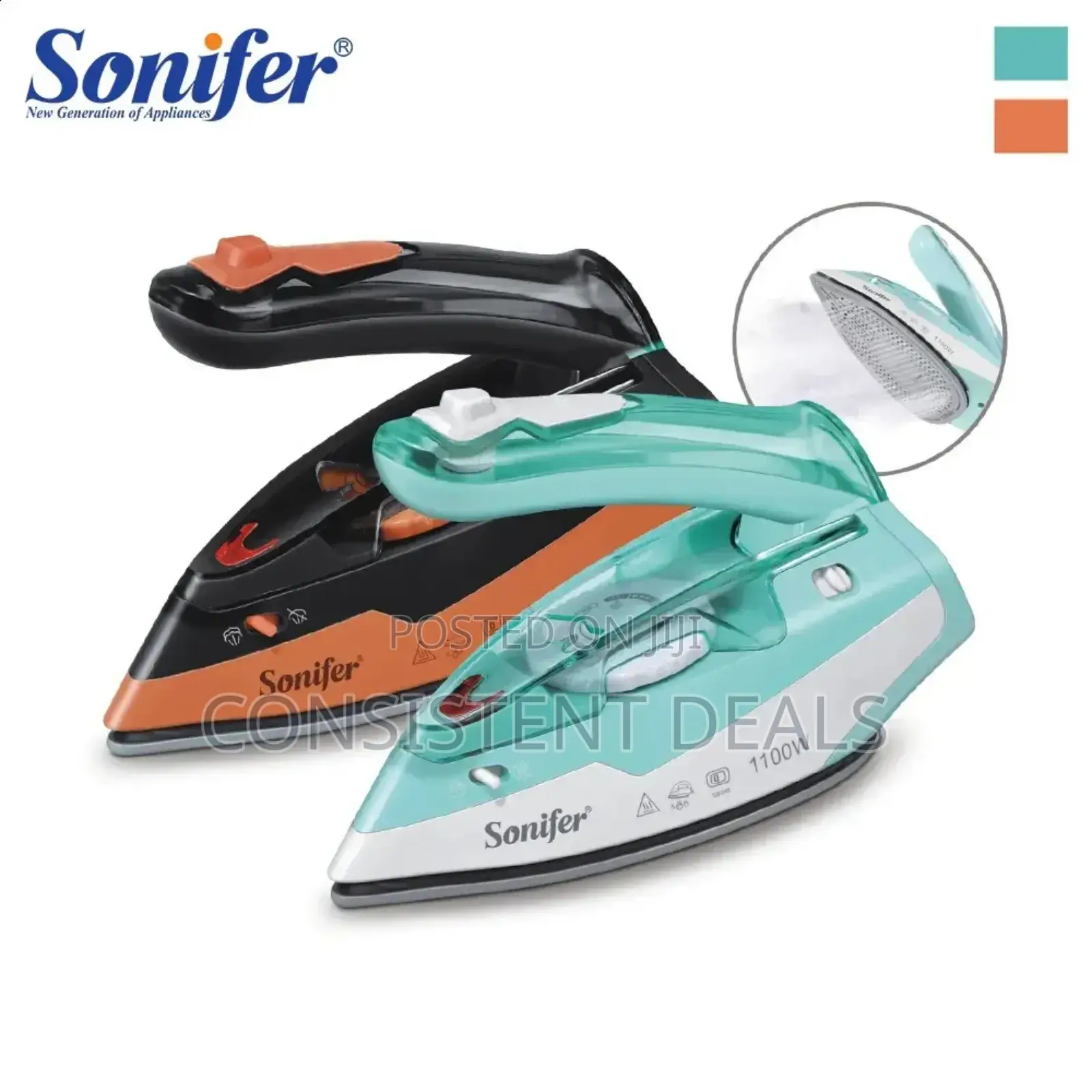 Sonifer Foldable Travel Steam Iron