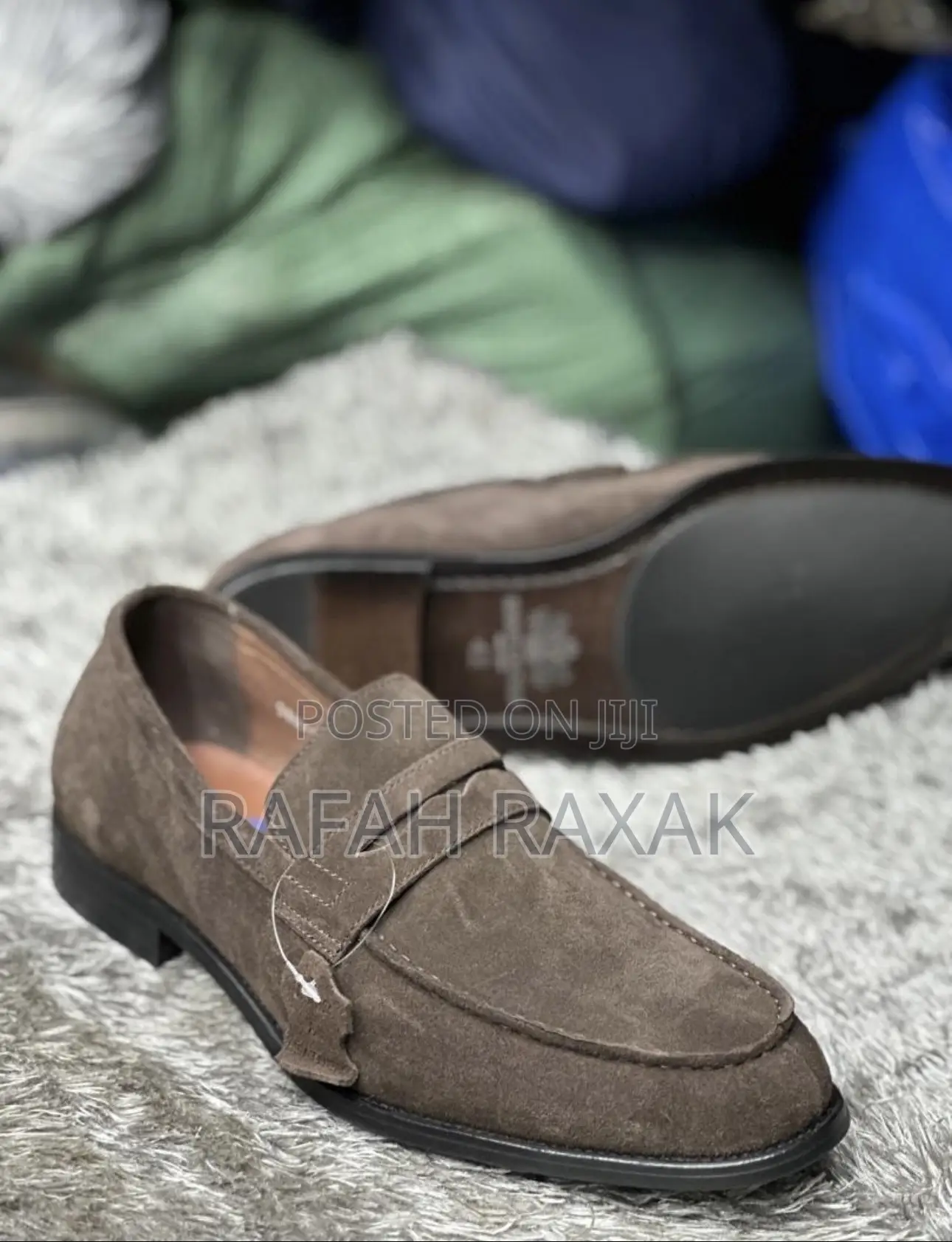 Original Coffee Brown Suede Franco Banetti Loafers