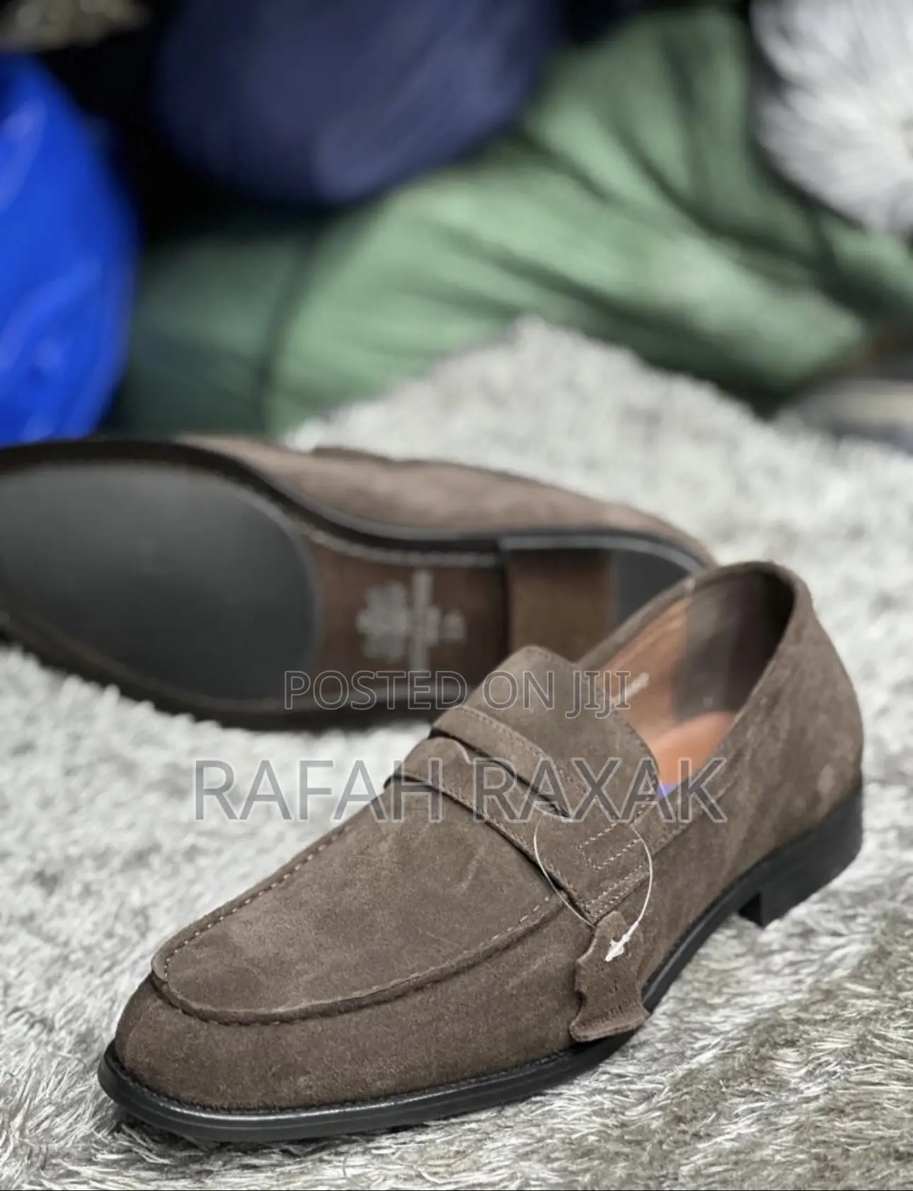 Original Coffee Brown Suede Franco Banetti Loafers